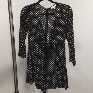 Polka dot romper